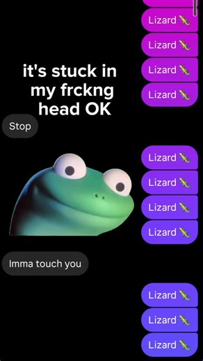 TOM | daily lizard meme on Instagram: "Day 32 of posting the lizard meme till I reach 10k followers"
