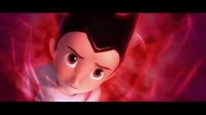 Astro Boy- the red core absorbs President Stone