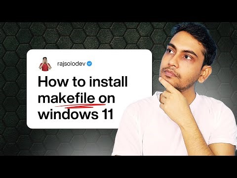 Install Make on Windows 11