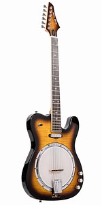 ES-Banjitar: Electric Banjitar with Hard Case