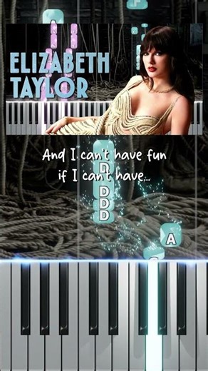 Taylor Swift - Elizabeth Taylor | Piano Tutorial