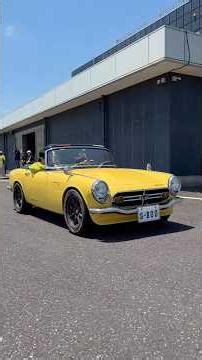 [Honda S800] Demonstration run at the Circuit Wolf Museum. The museum sometimes takes its exhibit...
