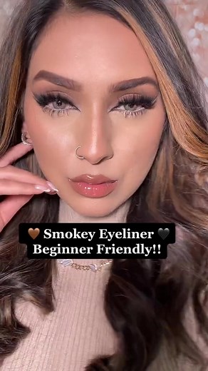 Easy Smokey Liner Makeup Tutorial for Beginners