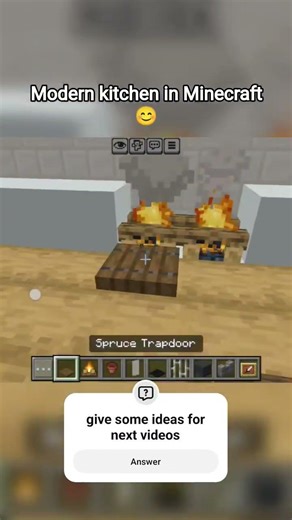 Minecraft modern kitchen tutorial #minecraftbuilding #minecrafttutorial #minecrafttutorial