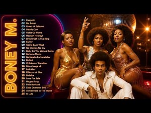 Boney M Greatest Hits 🎶 Best Songs Full Album – Disco 70s & 80s Playlist || Rasputin, Ma Baker,..
