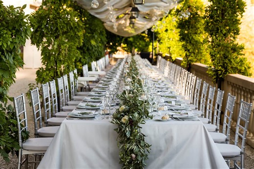 Tuscan wedding decor | Honestweddingadvice.com