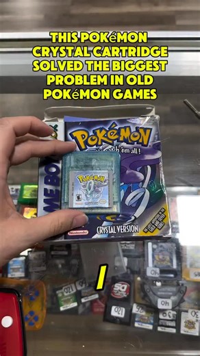 5.6K views · 536 reactions | Protect your Pokémon Crystal save file with this upgrade #retrogaming #pokemon #videogames | ButtonDelight | Facebook