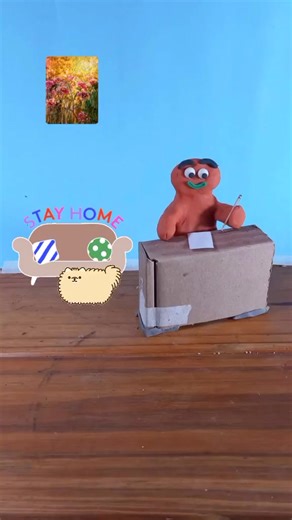 this was supposed to be somethibg else but I am still on the learning curve with StopMotion Studio #stopmotion #claymation