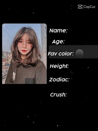 my name my age my favorite color