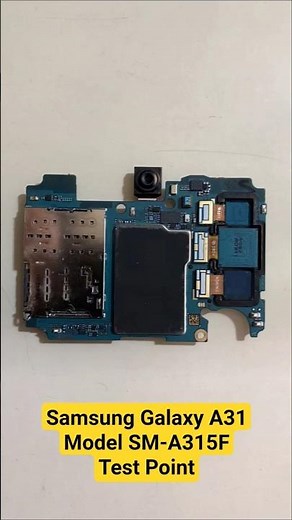 Samsung Galaxy A31 Test Pint Samsung SM-A315F Test Point Samsung A31 Test Point #samsungcom #samsung