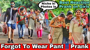 558K views · 10K reactions | Forgot To Wear Pant Prank In Public Best Funny Reaction On Girls | The Crazy Infinity | Facebook