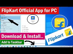 How to Download and Install Flipkart App on Windows | Download flipkart desktop App | #flipkart