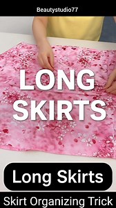 18 reactions | Fold Long Skirts Like a Pro | Quick Skirt Folding Hack! Learn how to fold and organize long skirts neatly in seconds! This easy method will keep your wardrobe clean and clutter-free. Watch till the end for the final transformation. #skirtfolding #organizationhack #ClosetGoals Vinod Kumar | Vinod Kumar | Facebook