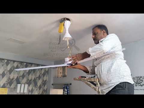 How To install a Bldc fan | Fan kese lagaye | bldcfan | ‪@diydrnadeem‬ #bldcfan #bldcceilingfan