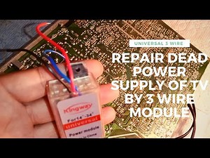 HOW TO INSTALL 3WIRE MODULE IN CRT TV