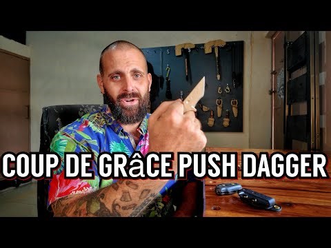 Coup de Grâce Push Dagger | World's Most Effective Self-Defense Knife