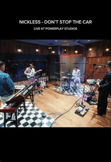 Watch the live session of “Don’t Stop The Car” now on YouTube!! ❤️‍🔥📺 #dontstopthecar #nickless #80smusic #livemusic #powerplaystudios