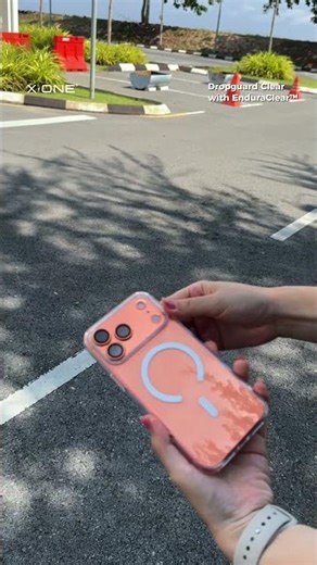 X.One Dropguard Clear Drop Test // iPhone 17