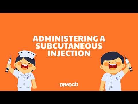 DEMO GO - Administering Medication via Subcutaneous Injection | Fundamentals of Nursing Practice