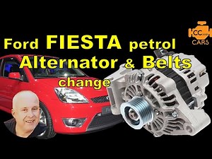 Как заменить генератор Форд Фиеста?