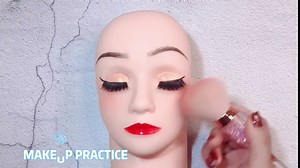 Lash Mannequin Head,Silicone Mannequin Head,Pro Training Mannequin Flat Head Practice,for Make Up and Lash Extention,Cosmetology Mannequin Doll Face Head (Skin colour -A)