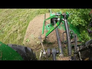John Deere Bushhoging Some Bad Stuff!!