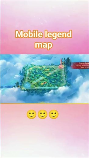 Mobile Legends Map 😲 #shorts #mobilelegends #mobilegame #objover #map