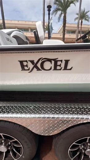 We are in Tampa, Florida, at IBEX this week. We are super pumped to show off this fully rigged out Bay Pro 230 Elite! Order your boat today to stand out from the rest. | Excel Boats