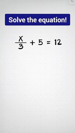 Solving Equation ❤️ #mathtutor #teachergon #math #mathtutorials #mathteachergon #mathreview | Math Tutorials