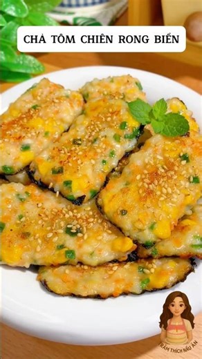 How to make delicious and simple fried shrimp cakes with seaweed. #food #cake #nauan #cooking #ch...