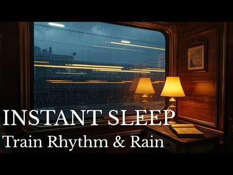 Night Train to Nowhere 🚂 Sleep Rhythm & Rain (6 Hours)