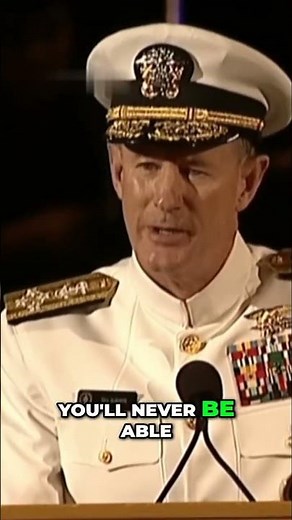 If You Wanna Change The World Start off by Making Your Bed.. | Admiral McRaven Speech