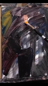 Loose but never careless this figure study captures presence through restraint. The brushwork is economical yet expressive allowing the figure to emerge through value and temperature shifts rather than detail. Notice how lost edges along the arm and torso unify shape and space guiding the viewer through rhythm not outline. Via: @artartluther 🖼️ Artwork: Figure Study of @fabianfioto Art by: @talbertart Remarks by: @paolaportfolio Art Lessons: @therealatelier 🎨 #paolaluther #figurativepainting #