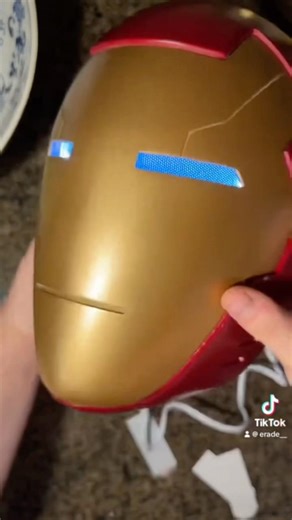 Iron man armored adventures helmet #3dprinting #ironman #marvel #ironmancosplay