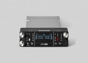 ADX5D - Axient® Digital Dual-Channel Portable Wireless Receiver - Shure USA