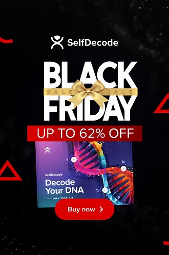 🧬 Get the most complete view of your DNA plus exclusive insights: 🤸 Longevity Screener – uncover risks for 25 conditions affecting lifespan and prevention strategies 🔬 Pharmacogenetics – see how your genes affect 50 medications 👶 Family Planning – 40 reports on inherited risks 🌍 Ancestry Breakdown – explore your unique origins Take control of your health, future, and family—all in one bundle. | SelfDecode