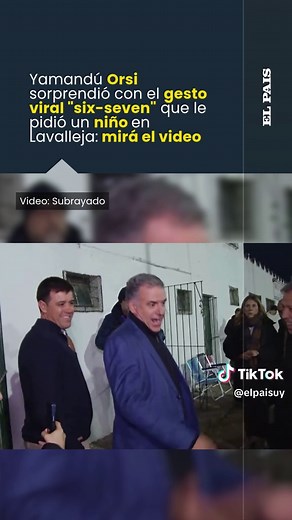Six-seven meme: ¿qué es y por qué Yamandú Orsi lo respondió?