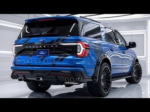 Why the 2025 Ford Excursion is the Ultimate Family & Towing SUV!