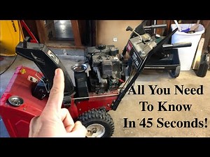 Snowblower Oil Change - Everything You Need To Know
