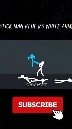 BLUE vs. WHITE: The Stickman Showdown You WON'T Believe!