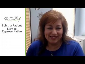 Being a Patient Service Representative