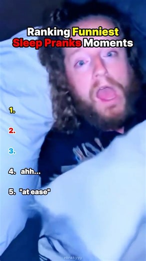 Ranking Funniest Sleep Pranks Moments
