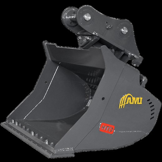 Hydraulic Tilt Ditch Cleaning Bucket - AMI Attachments®