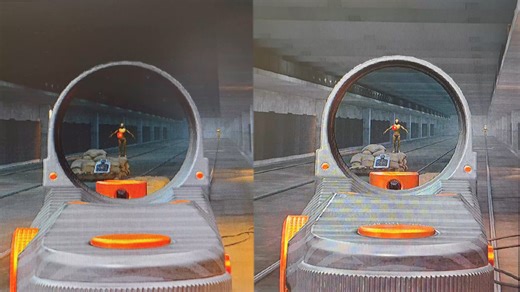 24寸显示器1080P与2K的对比。卓威XL2566k，hkcG25h4。