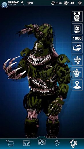 FNAF AR Special Delivery - Corrupted Springtrap Animatronic Workshop Animations