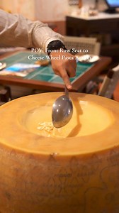 Watch a big wheel of Grana Padano cheese cooking right in front of you! 🧀⁠ ⁠ Cheese wheel cooking is more than just pasta!⁠ ⁠ Watch as the creamy risotto gets all mixed up inside a giant cheese wheel, soaking up all that melty cheese⁠ 😋⁠ ⁠ Visit Michelangelo's Pasta Fresca now!⁠ ⁠ For more details, visit https://linktr.ee/michelangelosrestaurant or Kindly WhatsApp the number : ⁠ 60 14-646 7642⁠ . Michelangelo's Pasta Fresca is all about fresh handmade pasta & authentic Neapolitan pizza. 🕙 Ope