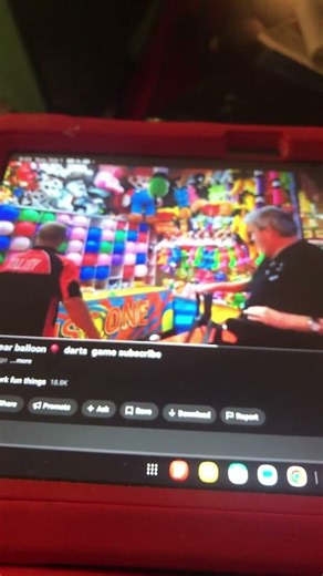 balloon darts game at fair last year subscribe