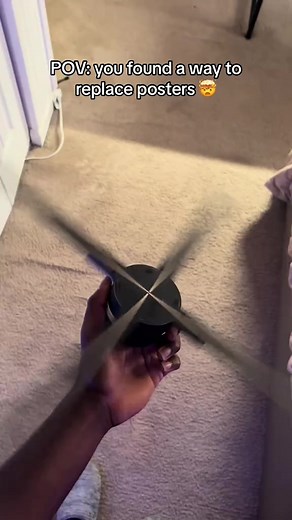 holovortex3D (@holovortex3d) - Futuristic Holographic LED Fan Unboxing and Review