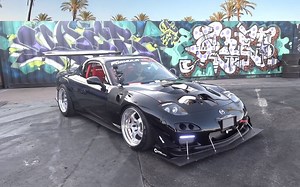 Here’s a Mazda RX-7 with Four Rotors, 1,000 Hp and Mad Sound Effects