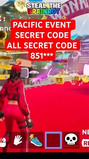 STEAL THE BRAINROT FERINS MAP FORTNITE CREATIVE - NEW SECRET CODE PACIFIC BREAK EVENT ALL CODES